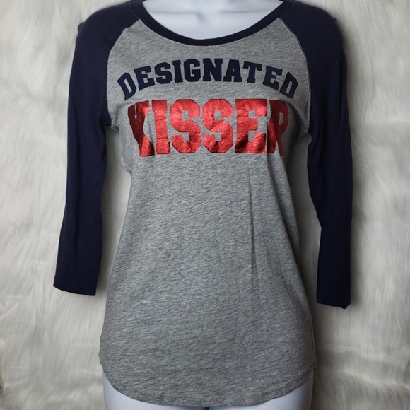 PINK Victoria's Secret Tops - PINK Victoria's Secret Baseball Tee